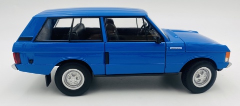 Land Rover RANGE ROVER 1970 model 24128 Welly 1:24 niebieski