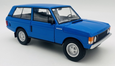 Land Rover RANGE ROVER 1970 model 24128 Welly 1:24 niebieski