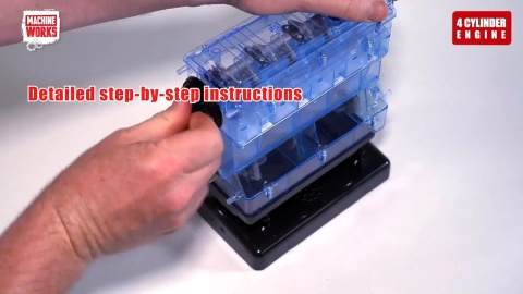 MODEL silnika 4 cylindrowego - ZBUDUJ SWOJE WŁASNE R4 do złożenia Haynes