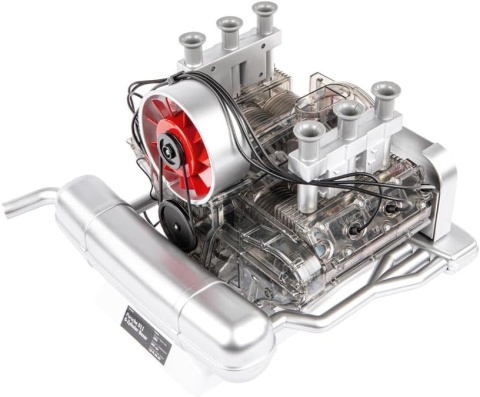 MODEL silnika Porsche 911 boxermotor 6 cylindrów- do złożenia Franzis 1:3
