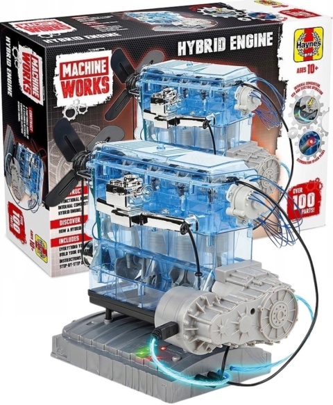 MODEL silnika hybrydowegoo - ZBUDUJ SWOJĄ WŁASNĄ HYBRYDĘ do złożenia Haynes