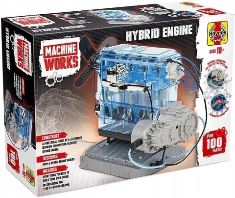 MODEL silnika hybrydowegoo - ZBUDUJ SWOJĄ WŁASNĄ HYBRYDĘ do złożenia Haynes