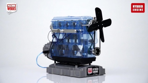 MODEL silnika hybrydowegoo - ZBUDUJ SWOJĄ WŁASNĄ HYBRYDĘ do złożenia Haynes