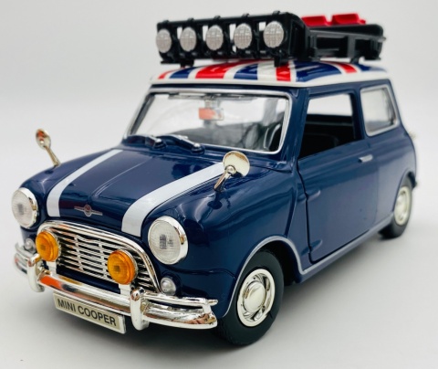 Morris Mini Cooper 1961-67 trophy 1:18 model Motormax 79741 City Classics