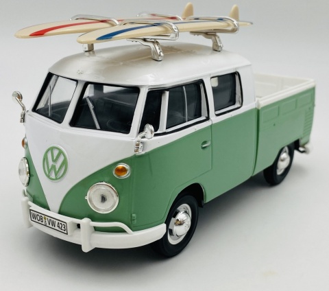 Volkswagen T1 Pickup surfing z zestawem kempingowym 1:24 Motormax 79721