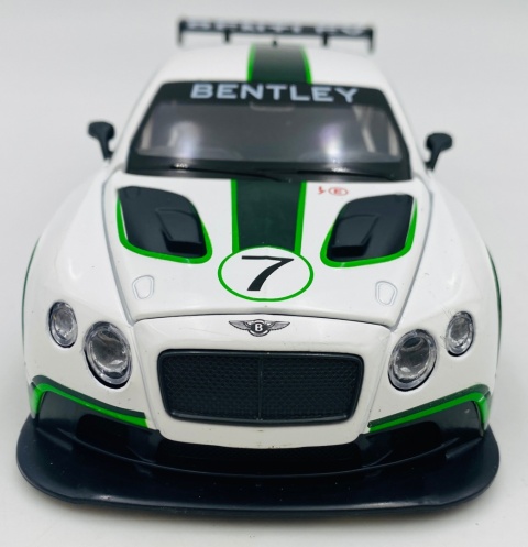 BENTLEY Continental GT3 światło dźwięk model METAL 1:24 MSZ 68266 biały