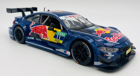 BMW M4 DTM #11 Red Bull światło dźwięk model METAL 1:24 MSZ 68295