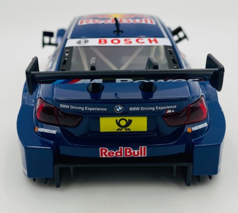 BMW M4 DTM #11 Red Bull światło dźwięk model METAL 1:24 MSZ 68295