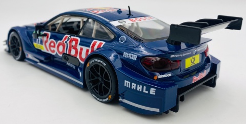 BMW M4 DTM #11 Red Bull światło dźwięk model METAL 1:24 MSZ 68295
