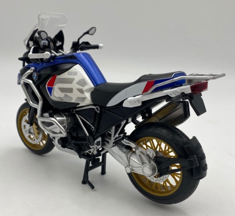 BMW R 1250 GS Adventure motocykl model 1:12 MSZ 68707