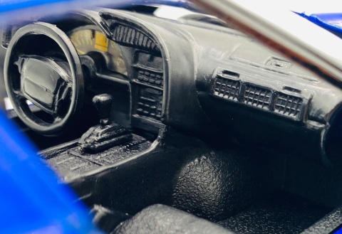 Chevrolet CORVETTE ZR-1 Grand Sport 1993 model 1:24 Motormax 73202