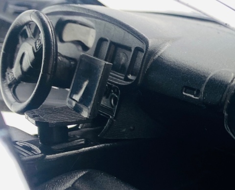 Dodge Charger Pursuit 2011 biały/czarny światło/dźwiek 1:24 Motormax 79533