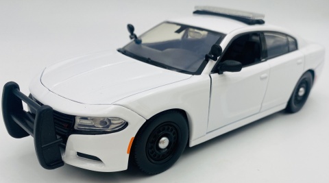 Dodge Charger Pursuit 2023 bez oznaczeń model 1:24 Motormax 76996