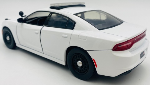 Dodge Charger Pursuit 2023 bez oznaczeń model 1:24 Motormax 76996