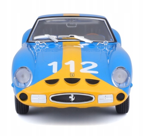 FERRARI RACING - 250 GTO Blue #112 model do składania Bburago 26585