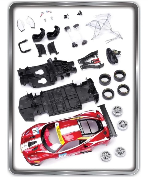 FERRARI RACING - 488 CHALLENGE (FORMULA RACING 2017) Red #11 do składania 26586