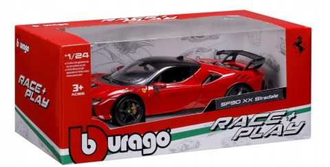 FERRARI SF90 XX STRADALE model 26032 czerwony 1:24