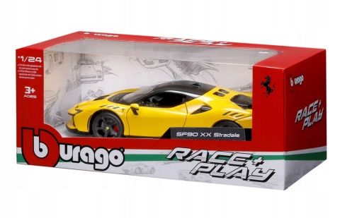 FERRARI SF90 XX STRADALE model 26032 żółty 1:24