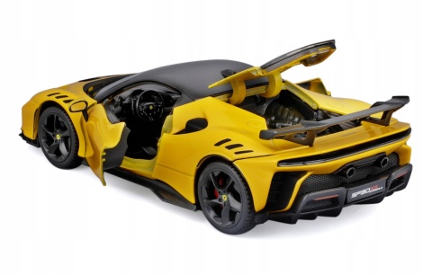FERRARI SF90 XX STRADALE model 26032 żółty 1:24