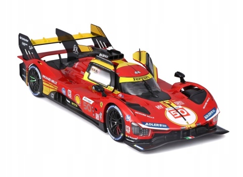 Ferrari 499P 24H LE MANS CHAMPION 2024 #50 model Bburago 26312 1:24