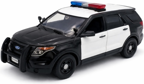 Ford Explorer Interceptor Utility 2015 światło/dźwiek 1:24 Motormax 79536
