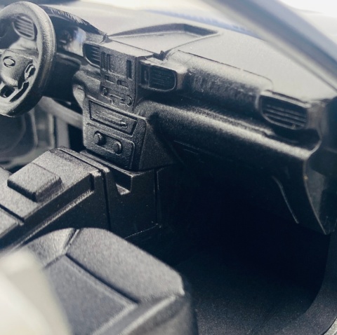 Ford Explorer Interceptor szary bez oznaczeń 2022 1:24 Motormax 76998