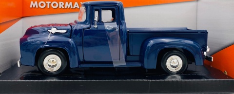 Ford F-100 Pickup 1956 1:24 Motormax 73235 granatowy