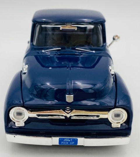 Ford F-100 Pickup 1956 1:24 Motormax 73235 granatowy