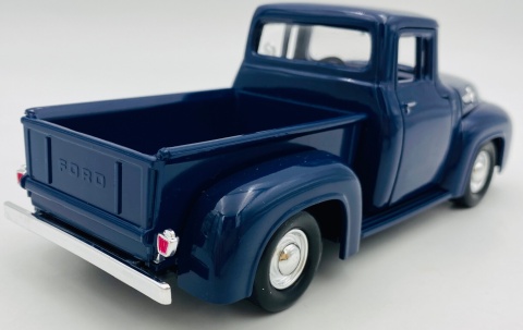 Ford F-100 Pickup 1956 1:24 Motormax 73235 granatowy