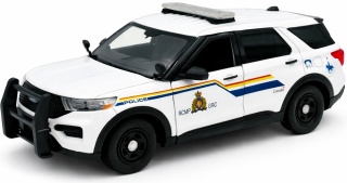 Ford Interceptor Police Canada RCMP 2022 Hybrid model 1:24 Motormax 76989