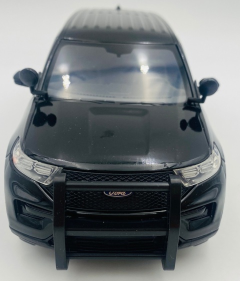 Ford Interceptor Police Utility 2022 czarny model 1:24 Motormax 76990