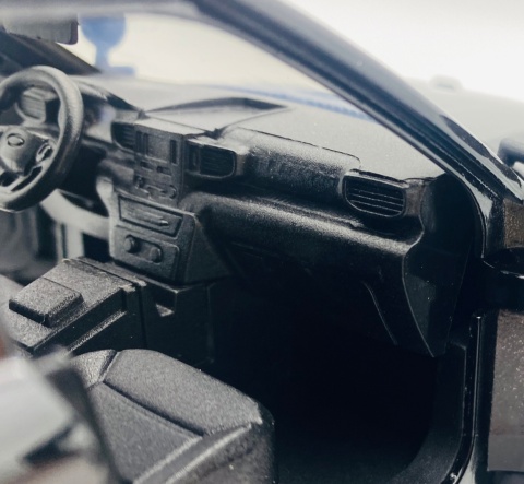 Ford Interceptor Police Utility 2022 czarny model 1:24 Motormax 76990