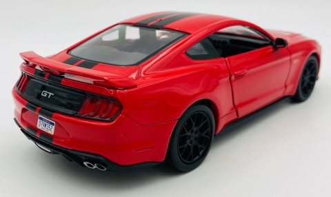 Ford MUSTANG GT 5.0 2018 model 1:24 Motormax 79352 czerwony