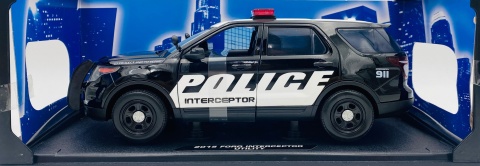 Ford Police Interceptor Utility 2015 światło / dźwięk 1:18 Motormax 73994