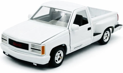 GMC Sierra GT Pickup 1992 1:24 Motormax 73204 biały