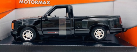 GMC Sierra GT Pickup 1992 1:24 Motormax 73204 czarny