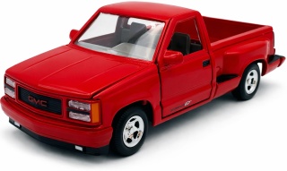 GMC Sierra GT Pickup 1992 1:24 Motormax 73204 czerwony