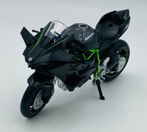 KAWASAKI Ninja H2R motocykl model 1:12 MSZ 68496