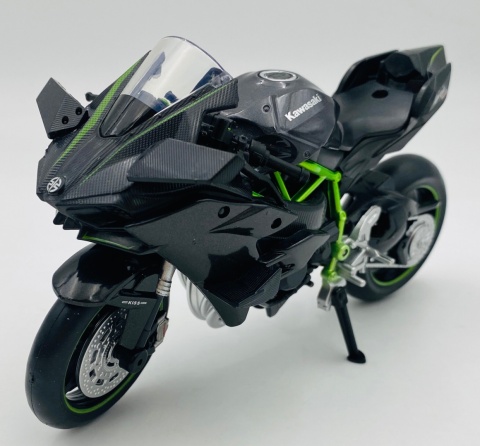 KAWASAKI Ninja H2R motocykl model 1:12 MSZ 68496