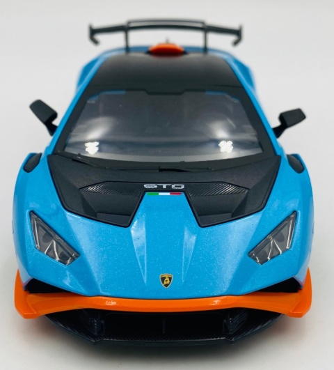 LAMBORGHINI Huracan STO światło dźwięk model METAL 1:24 MSZ 68279 niebieski