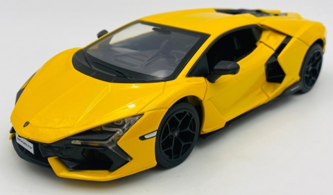 LAMBORGHINI Revuelto światło dźwięk model METAL 1:24 MSZ 68200 żółty