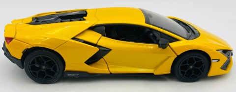 LAMBORGHINI Revuelto światło dźwięk model METAL 1:24 MSZ 68200 żółty