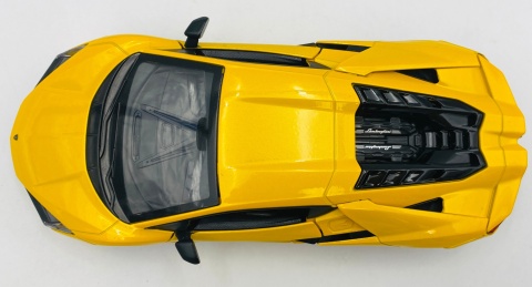 LAMBORGHINI Revuelto światło dźwięk model METAL 1:24 MSZ 68200 żółty