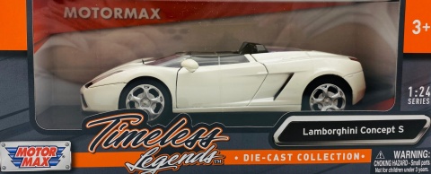 Lamborghini Concept S model 1:24 Motormax 73365