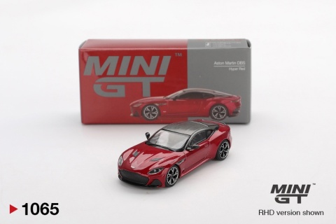 ASTON MARTIN DBS 2023 MGT01065 MiniGT 1:64 czerwony