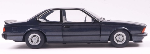 BMW 635 CSI (E24) 1988 S1810306 Solido 1:18 granatowy - Macau blue