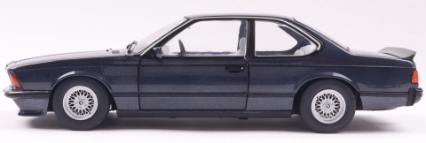 BMW 635 CSI (E24) 1988 S1810306 Solido 1:18 granatowy - Macau blue