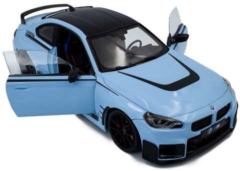 BMW M2 PERFORMANCE PARTS (G87) 2024 S1812901 Solido 1:18 niebieski