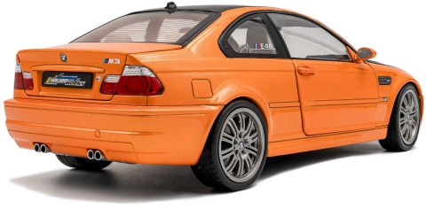 BMW M3 Coupe (E46) 2000 S1806509 Solido 1:18 pomarańczowy