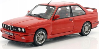 BMW M3 (E30) 1986 model metal S1801502 Solido 1:18 czerwony